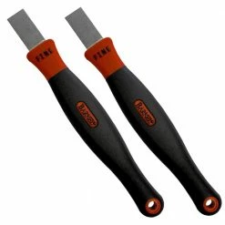 BARNEL USA Coarse and Fine Grit Diamond Garden Tool Sharpener (2-Pack)