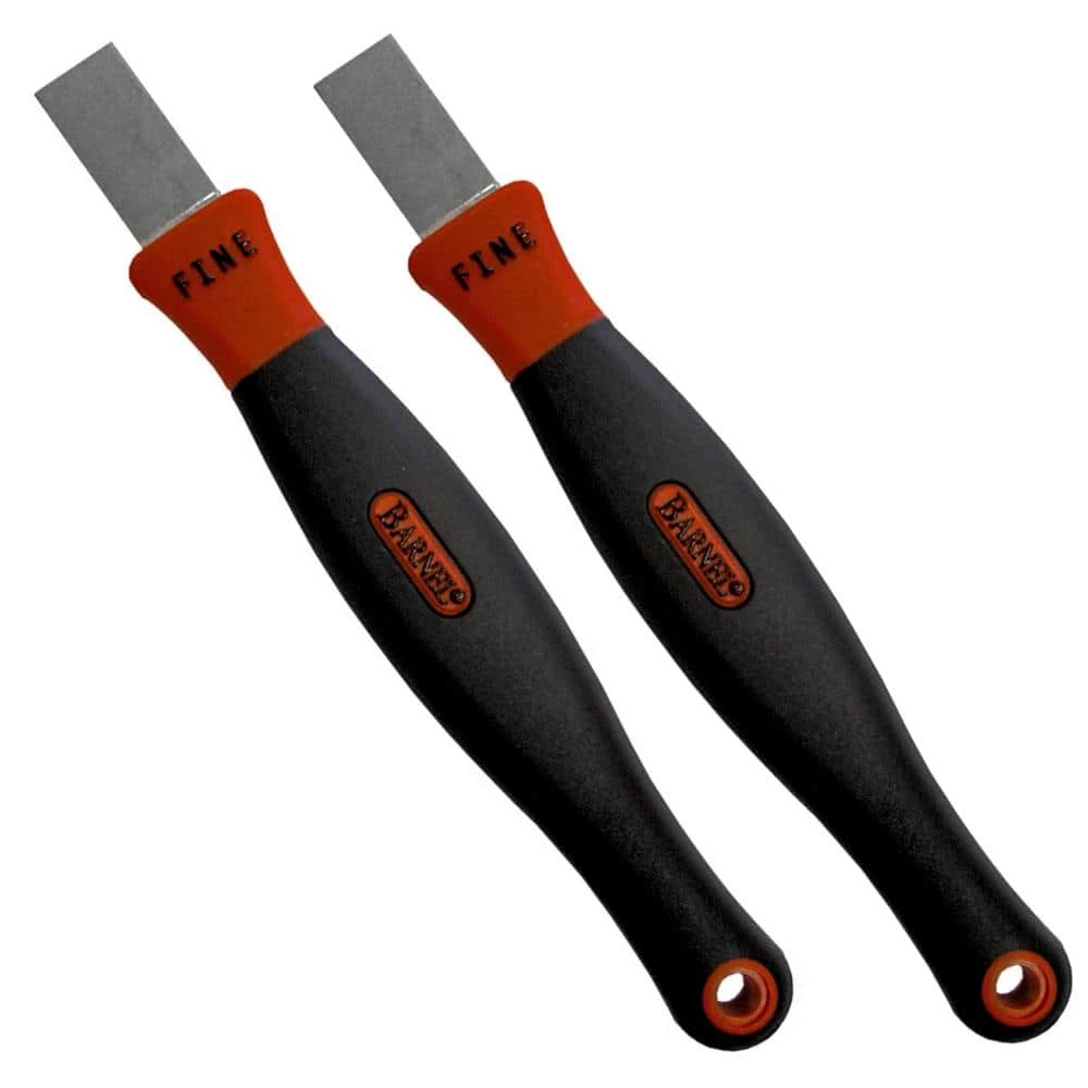 BARNEL USA Coarse and Fine Grit Diamond Garden Tool Sharpener (2-Pack) 3 BARNEL USA Coarse and Fine Grit Diamond Garden Tool Sharpener (2-Pack)