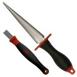 BARNEL USA Extra-Large and Compact Diamond Garden Tool Sharpener Combo Pack