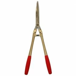 BARNEL USA Professional 9 in. Wavy-Serrated Blade Hedge Shears