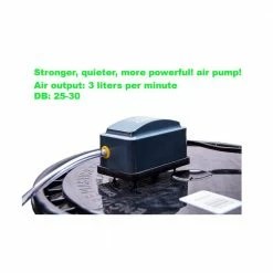 Viagrow Black Bucket Deep Water Culture Hydroponic System 15 Viagrow Black Bucket Deep Water Culture Hydroponic System -VAN ZYVERDEN shop black viagrow hydroponic systems v1dwc 1d 1000