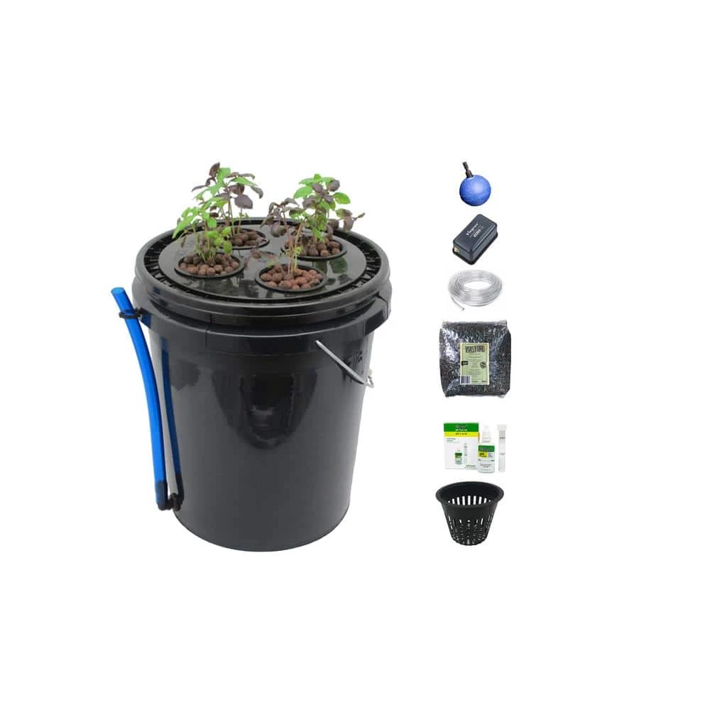 Viagrow Hydroponic Deep Water Culture Vegetative System (4-Site) 3 Viagrow Hydroponic Deep Water Culture Vegetative System (4-Site)