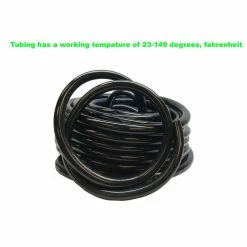 Viagrow 100 ft. 30 m, 3/4 in. I.D - 1 in. O.D Vinyl Multi-Purpose BPA Free Food Grade Soft Irrigation Tubing -VAN ZYVERDEN shop black viagrow hydroponic systems v708245 66 1000