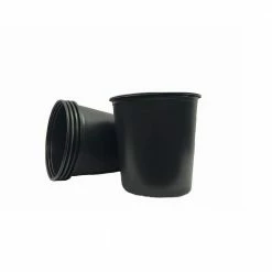 Viagrow 5 Gal. Plastic Nursery Trade Pots - 4.02 Gal / 15.19 l (5-Pack)