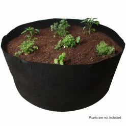 Viagrow 100 Gal. Aeration Raised Bed Planter with Handles -VAN ZYVERDEN shop black viagrow raised planter boxes v100gapot 77 1000