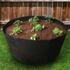 Viagrow 200 Gal.Aeration Raised Bed Planter with Handles -VAN ZYVERDEN shop black viagrow raised planter boxes v200gapot 31 1000