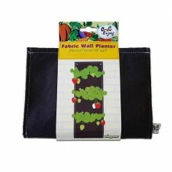 Viagrow 3 Plant Site 10 in. x 27 in. Fabric Vertical Wall Garden (3-Pack) -VAN ZYVERDEN shop black viagrow wall planters v73113 3 31 1000