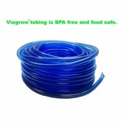 Viagrow 100 ft. 30 m, 1/2 in. I.D-5/8 in. Vinyl Multipurpose BPA Free Food Grade Soft Irrigation Tubing -VAN ZYVERDEN shop blue viagrow hydroponic systems v708201 a0 1000