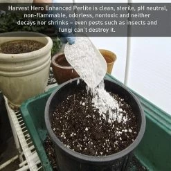 Viagrow Harvest Hero Enhanced Perlite Soil Mix (16 Qt./4 Gal./15 l) -VAN ZYVERDEN shop viagrow grow media f003003 2 1d 1000