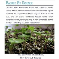 Viagrow Harvest Hero Enhanced Perlite Soil Mix (16 Qt./4 Gal./15 l) -VAN ZYVERDEN shop viagrow grow media f003003 2 66 1000