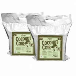 Viagrow 11 lb. (5KG) Coconut Coir Block, 100% Organic Coco Coir, (2-Pack)