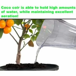 Viagrow 1.4 lbs./650g Premium Coco Coir, Soilless Grow Media, Coconut Coir Brick (12-Pack) -VAN ZYVERDEN shop viagrow grow media vccb650 12 1d 1000