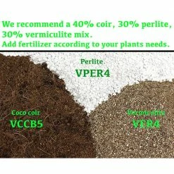 Viagrow 1.5 cu. ft. Coco Coir Fluffed Coconut Pith Fiber Soilless Grow Media Bag -VAN ZYVERDEN shop viagrow grow media vcf50 77 1000