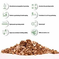 Viagrow Vermiculite, Course and Chunky (16 Qt./4 Gal./.53 CF) (1-Pack) -VAN ZYVERDEN shop viagrow grow media ver16 40 1000