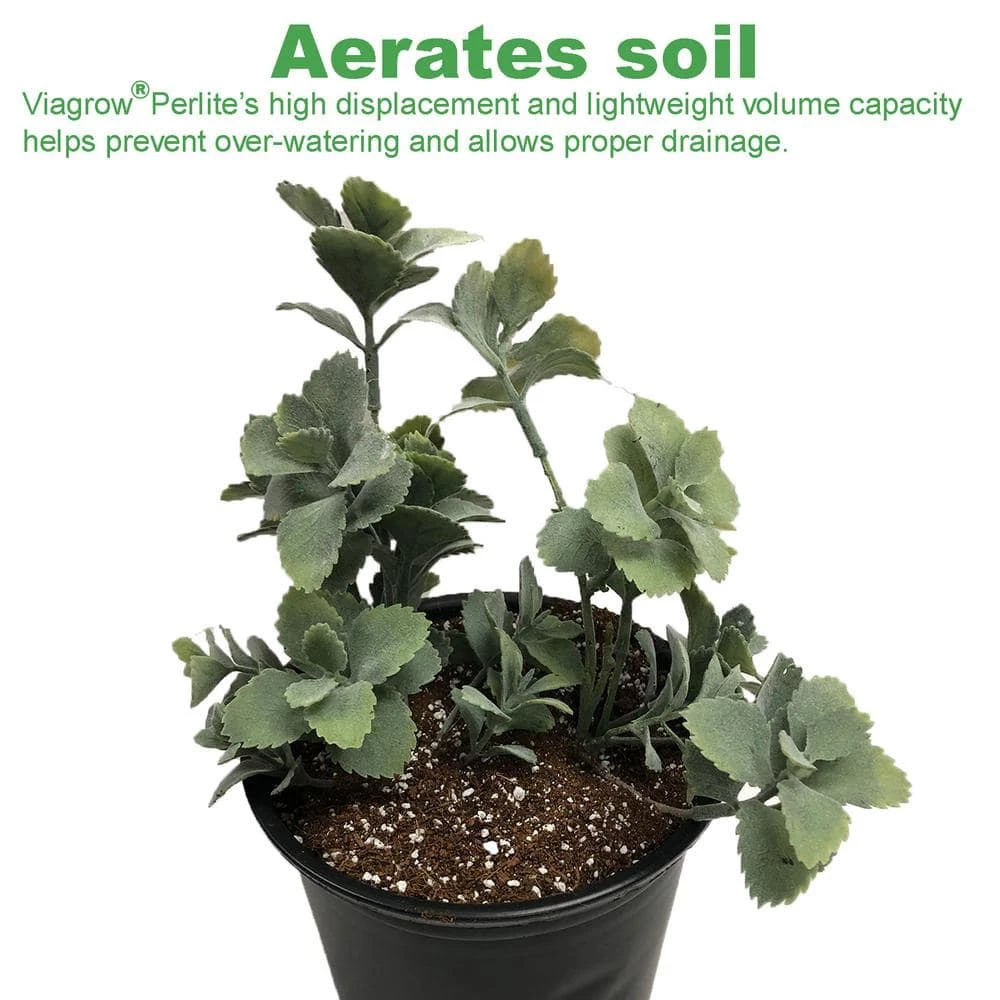 Viagrow Organic 8 cu. ft. 4CF Perlite and Vermiculite Planting Soil Additive Growing Medium 236 Qt./60 US Gal. (2-Pack) 7 Viagrow Organic 8 cu. ft. 4CF Perlite and Vermiculite Planting Soil Additive Growing Medium 236 Qt./60 US Gal. (2-Pack) - Image 5