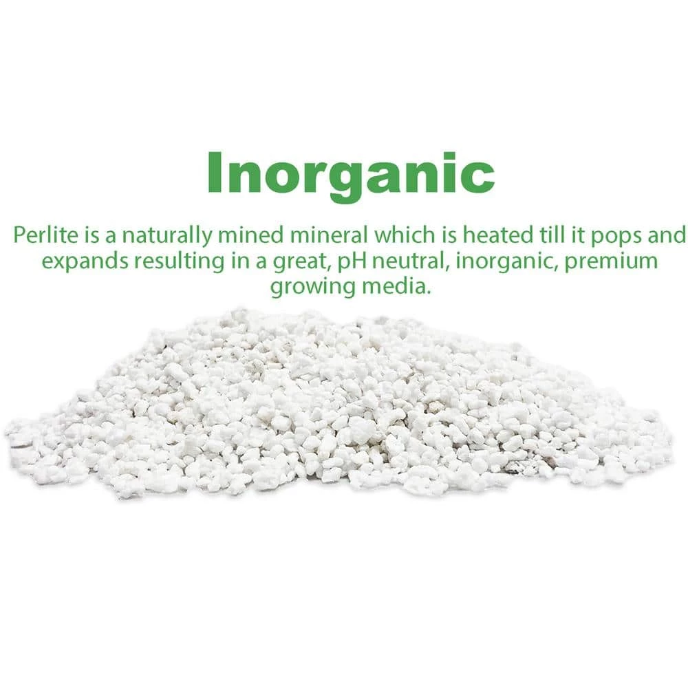 Viagrow Organic 8 cu. ft. 4CF Perlite and Vermiculite Planting Soil Additive Growing Medium 236 Qt./60 US Gal. (2-Pack) 5 Viagrow Organic 8 cu. ft. 4CF Perlite and Vermiculite Planting Soil Additive Growing Medium 236 Qt./60 US Gal. (2-Pack) - Image 3