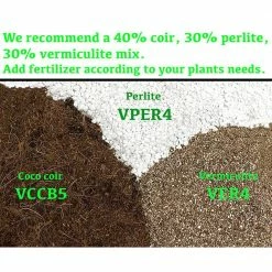 Viagrow 102 Quarts, 4 cu. ft. Organic Perlite Planting Soil Additive and Growing Medium White -VAN ZYVERDEN shop viagrow grow media vper1 4 77 1000