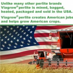 Viagrow 1 cu. ft./29 Qt. Organic White Perlite Planting Soil Additive and Growing Medium -VAN ZYVERDEN shop viagrow grow media vper1 40 1000