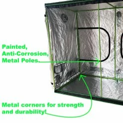 Viagrow 4 ft. x 8 ft. x 7 ft. Grow Tent -VAN ZYVERDEN shop viagrow grow tents vhh4x8x7 a0 1000