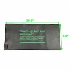 Viagrow 20.5 in. x 8.5 in. Seed Propagating Seedling Heat Mat -VAN ZYVERDEN shop viagrow heat mats vseedmat a0 1000