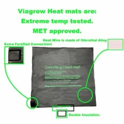 Viagrow Seed Propagating Seedling Heat Mat -VAN ZYVERDEN shop viagrow heat mats vseedmat20 40 1000