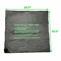 Viagrow Seed Propagating Seedling Heat Mat -VAN ZYVERDEN shop viagrow heat mats vseedmat20 a0 1000