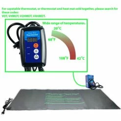 Viagrow Seed Propagating Seedling Heat Mat -VAN ZYVERDEN shop viagrow heat mats vseedmat48 77 1000