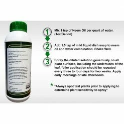 Viagrow 32 oz. Cold Pressed Neem Oil Seed Extract (Makes 48 Gal.) -VAN ZYVERDEN shop viagrow organic disease control vneem32 40 1000