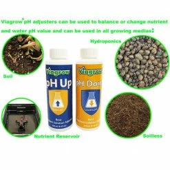 Viagrow pH Up and Down Control and Testing Kit -VAN ZYVERDEN shop viagrow plant flower disease control vlptk4 40 1000