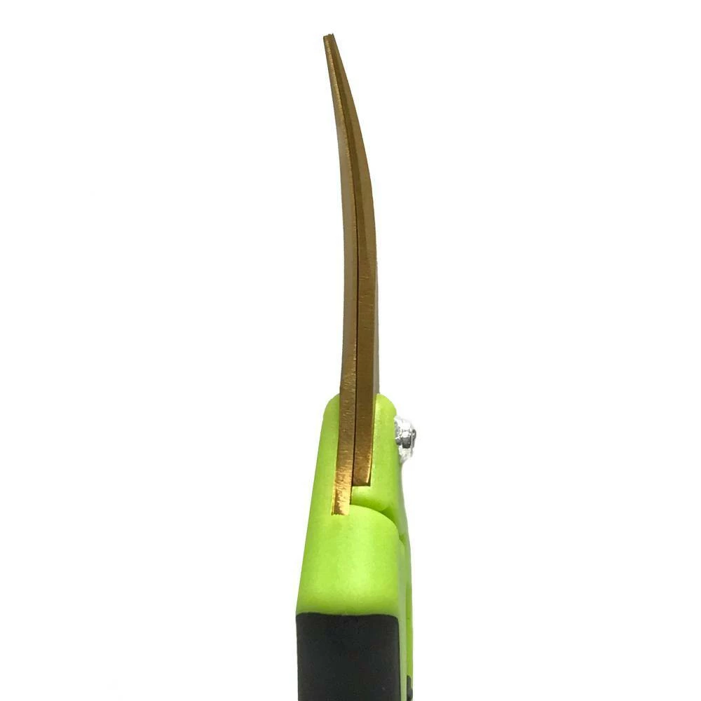 Viagrow 2 in. Micro Tip Curved Blade Non-Slip Comfort Grip Pruning Shears (3-Pack) 6 Viagrow 2 in. Micro Tip Curved Blade Non-Slip Comfort Grip Pruning Shears (3-Pack) - Image 4