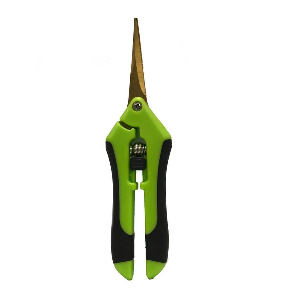 Viagrow 2 in. Micro Tip Curved Blade Non-Slip Comfort Grip Pruning Shears 3 Viagrow 2 in. Micro Tip Curved Blade Non-Slip Comfort Grip Pruning Shears