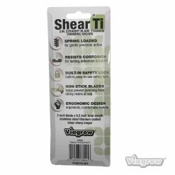 Viagrow 2 in. Micro Tip Straight Blade Non-Slip Comfort Grip Pruning Shears (24-Pack) -VAN ZYVERDEN shop viagrow pruning shears v388s 24 4f 1000