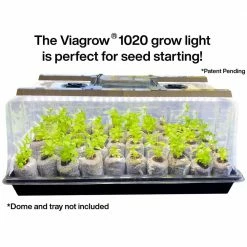 Viagrow 1020 Seedling Station LED Grow Light for Germinating Seeds -VAN ZYVERDEN shop viagrow seed starters v1020sl 1d 1000