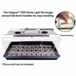 Viagrow 1020 Seedling Station LED Grow Light for Germinating Seeds -VAN ZYVERDEN shop viagrow seed starters v1020sl a0 1000