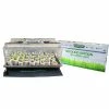 Viagrow Seedling Station Kit with LED Grow Light, Propagation Dome, Seedling Tray, 50-Piece Coir Seedling Starters and Heat Mat -VAN ZYVERDEN shop viagrow seed starters v1020sl kit whm 64 1000