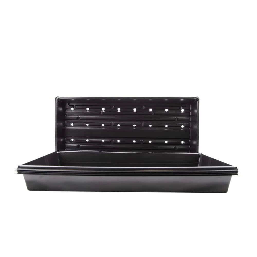 Viagrow 10 in. x 20 in. Propagation Starter Seedling Trays with Holes (5-Pack) 8 Viagrow 10 in. x 20 in. Propagation Starter Seedling Trays with Holes (5-Pack) - Image 6