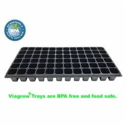 Viagrow 72 Cell Seedling Grow Plugs Starter Trays (20-Pack) -VAN ZYVERDEN shop viagrow seed starters v726220 20 a0 1000