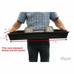 Viagrow Extra Strength Propagation No Holes Seed Starter Tray with Tall Dome -VAN ZYVERDEN shop viagrow seed starters v726298td 1d 1000