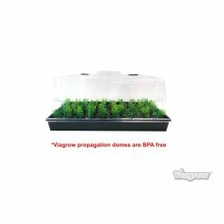 Viagrow Extra Strength Propagation Seed Starter Tray with Tall Dome, No Holes (5-Pack) 13 Viagrow Extra Strength Propagation Seed Starter Tray with Tall Dome, No Holes (5-Pack) -VAN ZYVERDEN shop viagrow seed starters v726298td 5 c3 1000