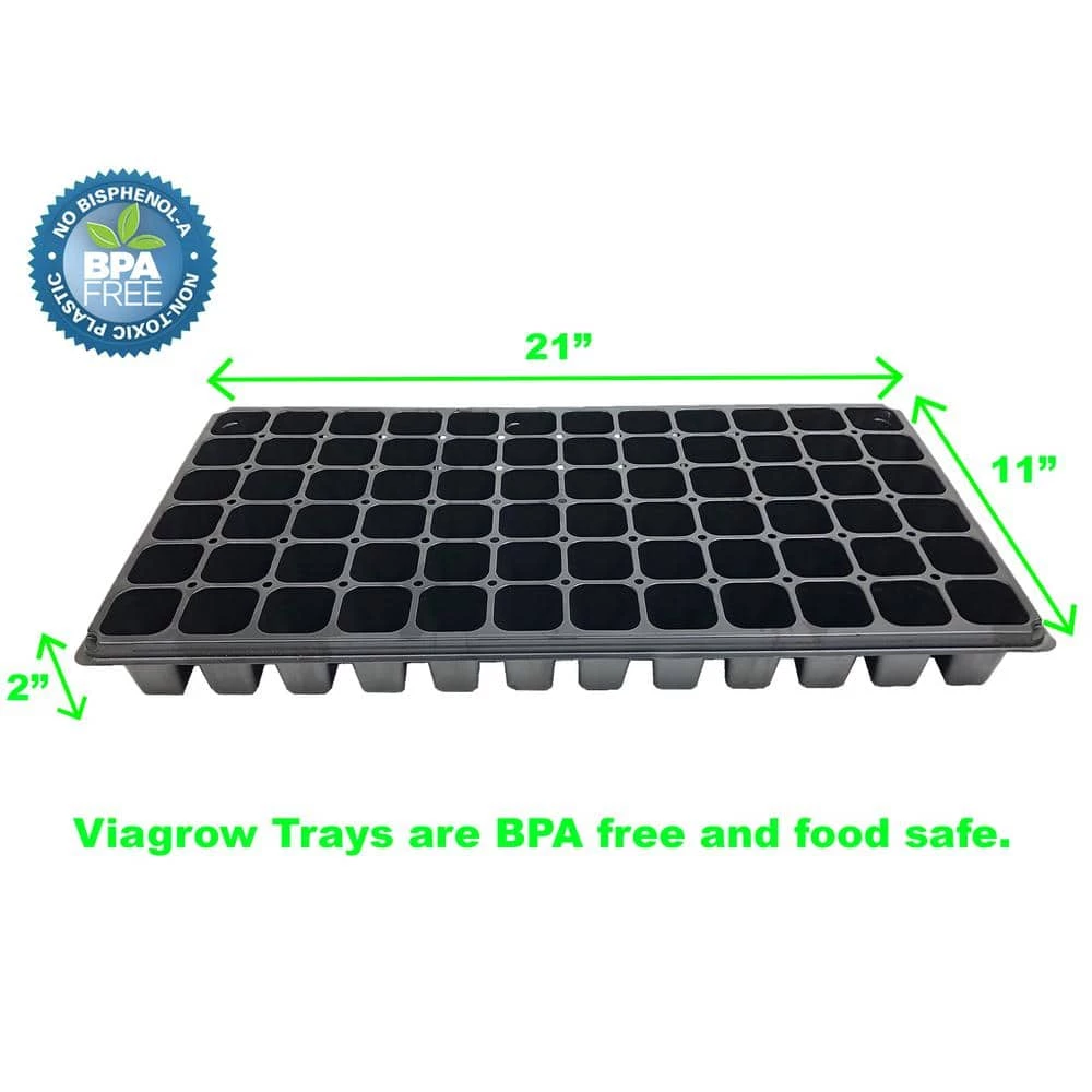 Viagrow 10 in. x 20 in. Propagation Kit with Tall 7 in. Dome 8 Viagrow 10 in. x 20 in. Propagation Kit with Tall 7 in. Dome - Image 6
