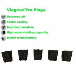 Viagrow 50 Site Pro Plugs with Insert -VAN ZYVERDEN shop viagrow seed starters vrrt50 66 1000