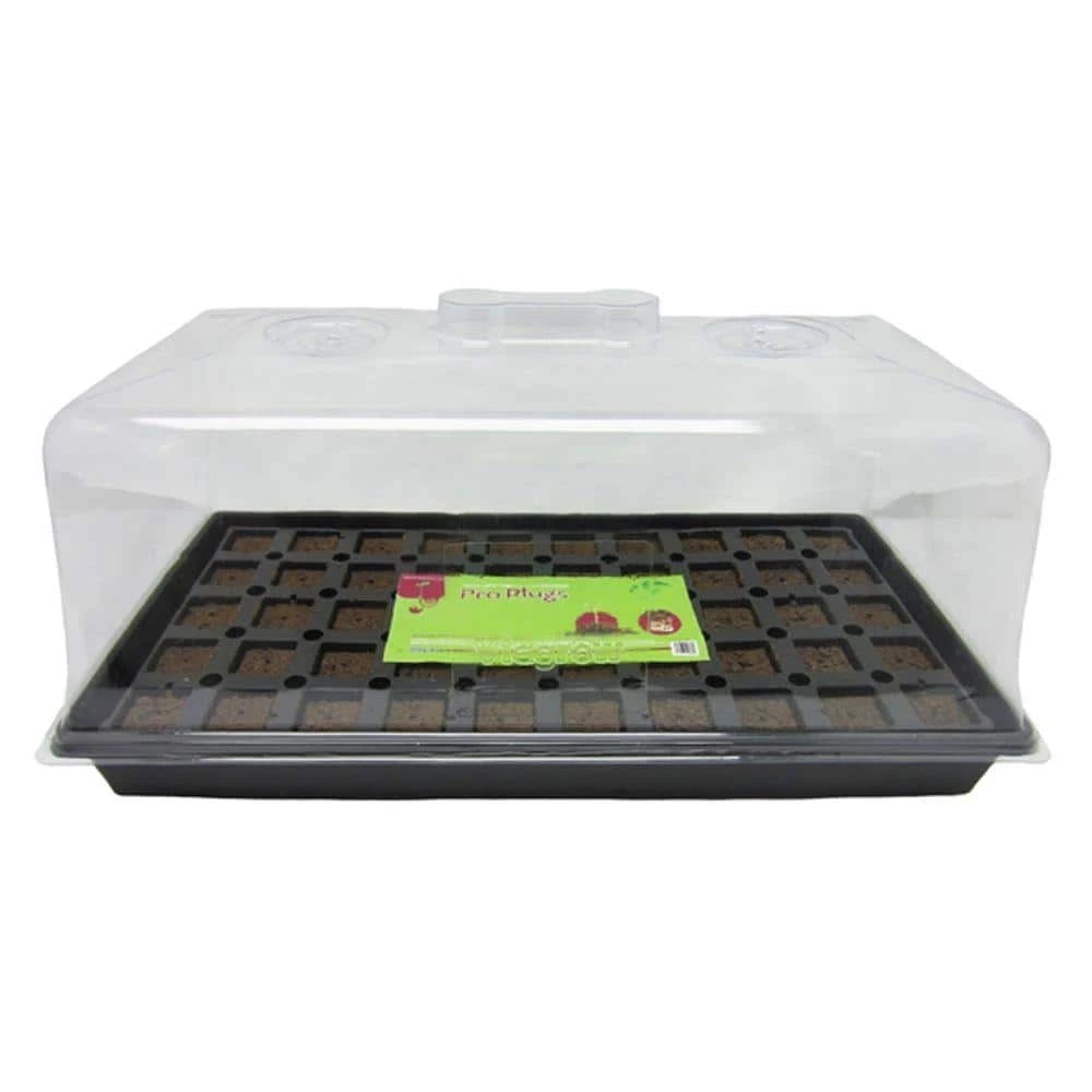 Viagrow 50 Site Pro Plugs with Tray, Insert and Tall Dome 3 Viagrow 50 Site Pro Plugs with Tray, Insert and Tall Dome