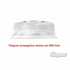 Viagrow 7 in. Propagation Seed Cloning Humidity Dome for Seed Starting Germination Tray (5-pack) -VAN ZYVERDEN shop viagrow seed starters vtd300 5 40 1000