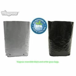 Viagrow 30 Gal. Plastic Grow Bag (10-Pack) 10 Viagrow 30 Gal. Plastic Grow Bag (10-Pack) -VAN ZYVERDEN shop white viagrow grow bags v724420 10 40 1000